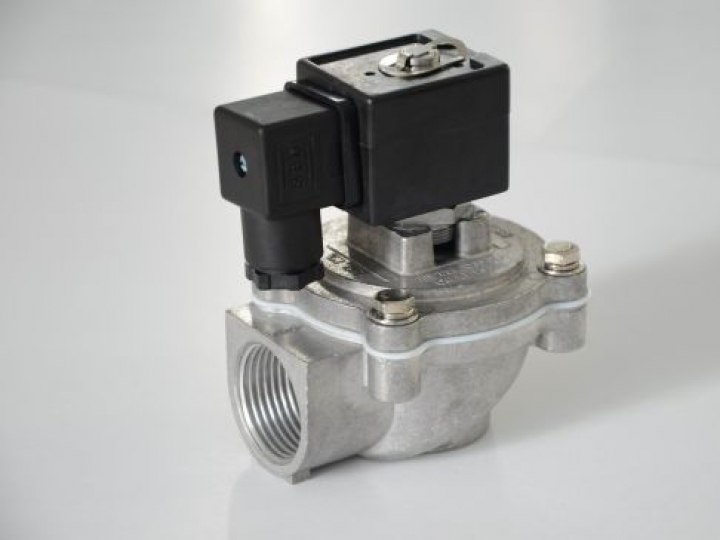 Válvula Solenoide de pulso proporciona pressão de pico mais alta para maior vida útil do filtro e bolsa e manutenção reduzida