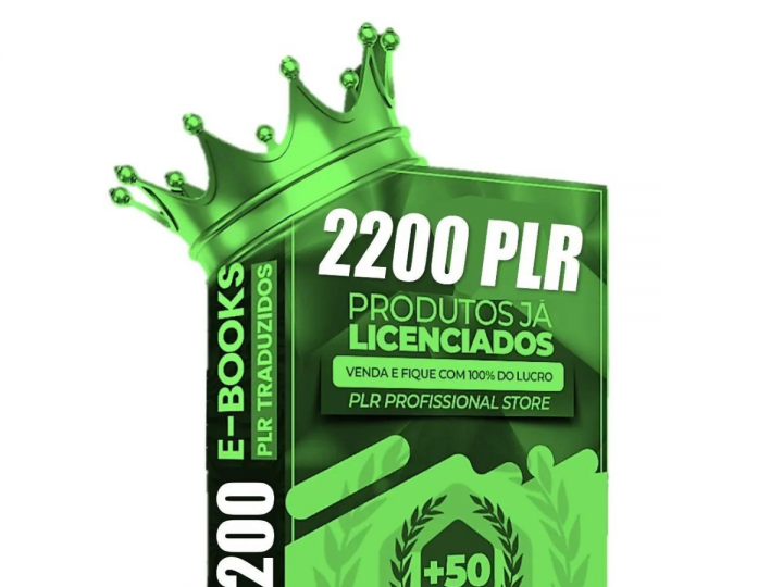 Plr Curso E-book 40 Video + 1000 Landing + 2200 Plr Liberado